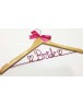 New trending Customized handmade hangers with Bowknot for Gift