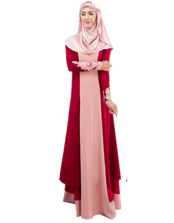 Muslim Women Maxi Dress Hijab Islamic Dresses Vintage Style