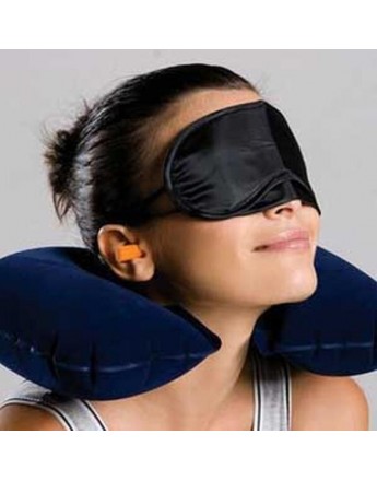3-in-1 Travel Set Travel Kit Pillow/Eye Mask/Ear Plugs