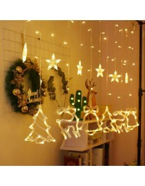 Beautiful Star Curtain LED String Light for this festive season