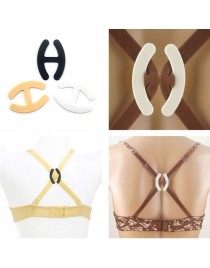 3 Colors Bra Strap Cleavage Control Buckle Clips for Women