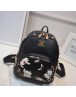 Women Backpack Daffodils Pattern Female Shoulder Travel Bag