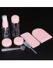 8Pcs Set Plastic Transparent Empty Cosmetic Container Makeup Face cream Bottlles