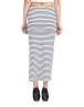 Women Skirt Cotton Lycra Stylish Striped Girls Skirt