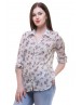 Women Shirt Georgette Printed Classy Shirt